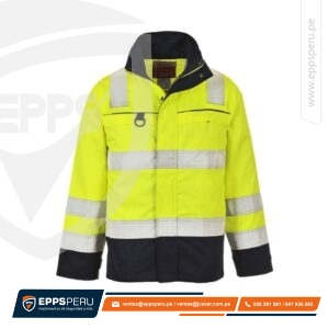 FR61 – Chaqueta de Alta Visibilidad Multi-Norm Amarillo/Marino