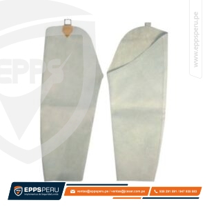 Manga de Cuero Cromo de Soldador