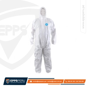 Buzo Desechable Cubre Cierre Steelgen Plus + Isp Blanco Certificado Steelpro