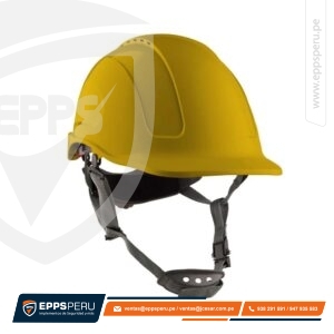 Casco MTA-V ABS Ventilado Barbiquejo Amarillo Steelpro