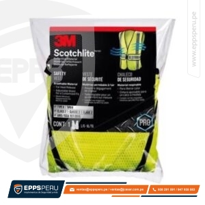 Chaleco de Seguridad para Construcción de Clase 2 Ropa Reflectante 94617-80030 , Hi-Viz Amarillo