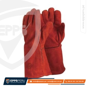 Guante Soldador Rojo STEELPRO