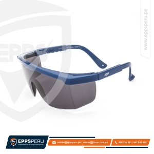 Lente De Seguridad Nitro Gris Marco Cobalto AF