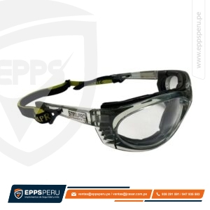 Lente de Seguridad Turbine Claro Marco Gris AF