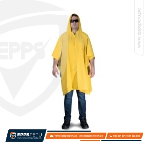 Poncho Pvc Amarillo Clute
